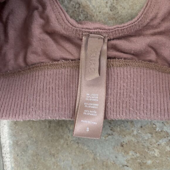 Skims Bralette Size Small Soft Smoothing Scoop Neck Bralette - Picture 3 of 5